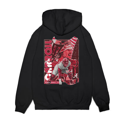 Alabama - NCAA Football : Michael Carroll - Collage Premium Hooded Sweatshirt-1