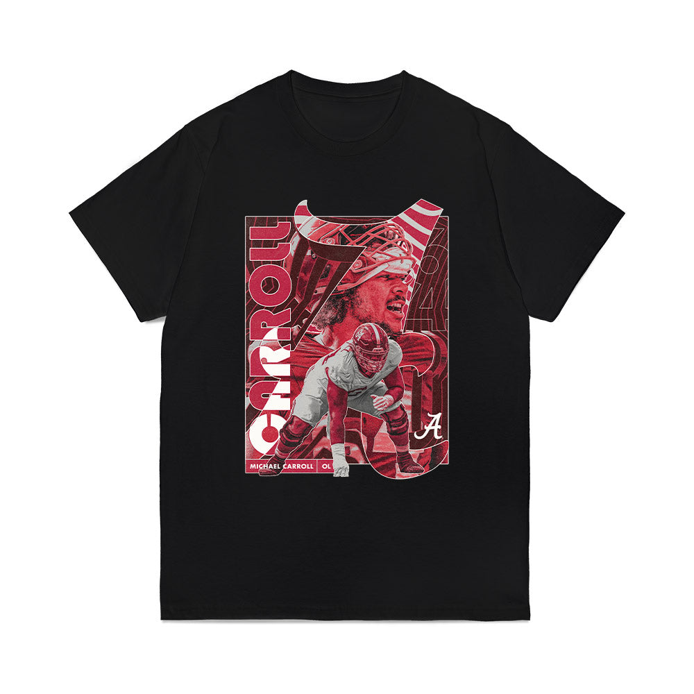 Alabama - NCAA Football : Michael Carroll - Collage Comfort Colors T-Shirt-0
