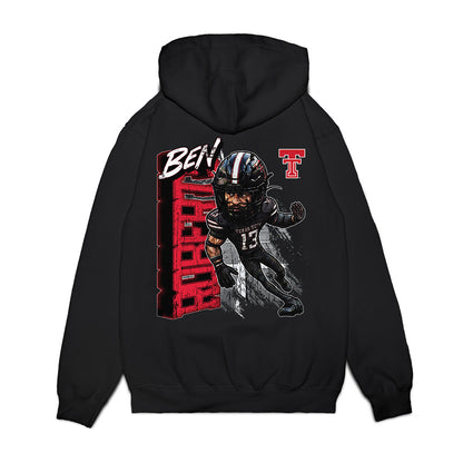 Texas Tech - NCAA Football : Ben Roberts - Bobble Head Premium Hooded Sweatshirt-1