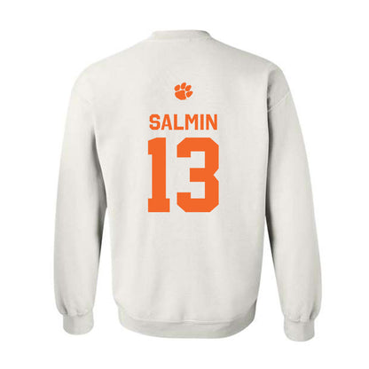 Clemson - NCAA Football : Connor Salmin - Classic Shersey Crewneck Sweatshirt-1