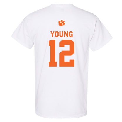 Clemson - NCAA Football : Shavar Young - Classic Shersey T-Shirt-1