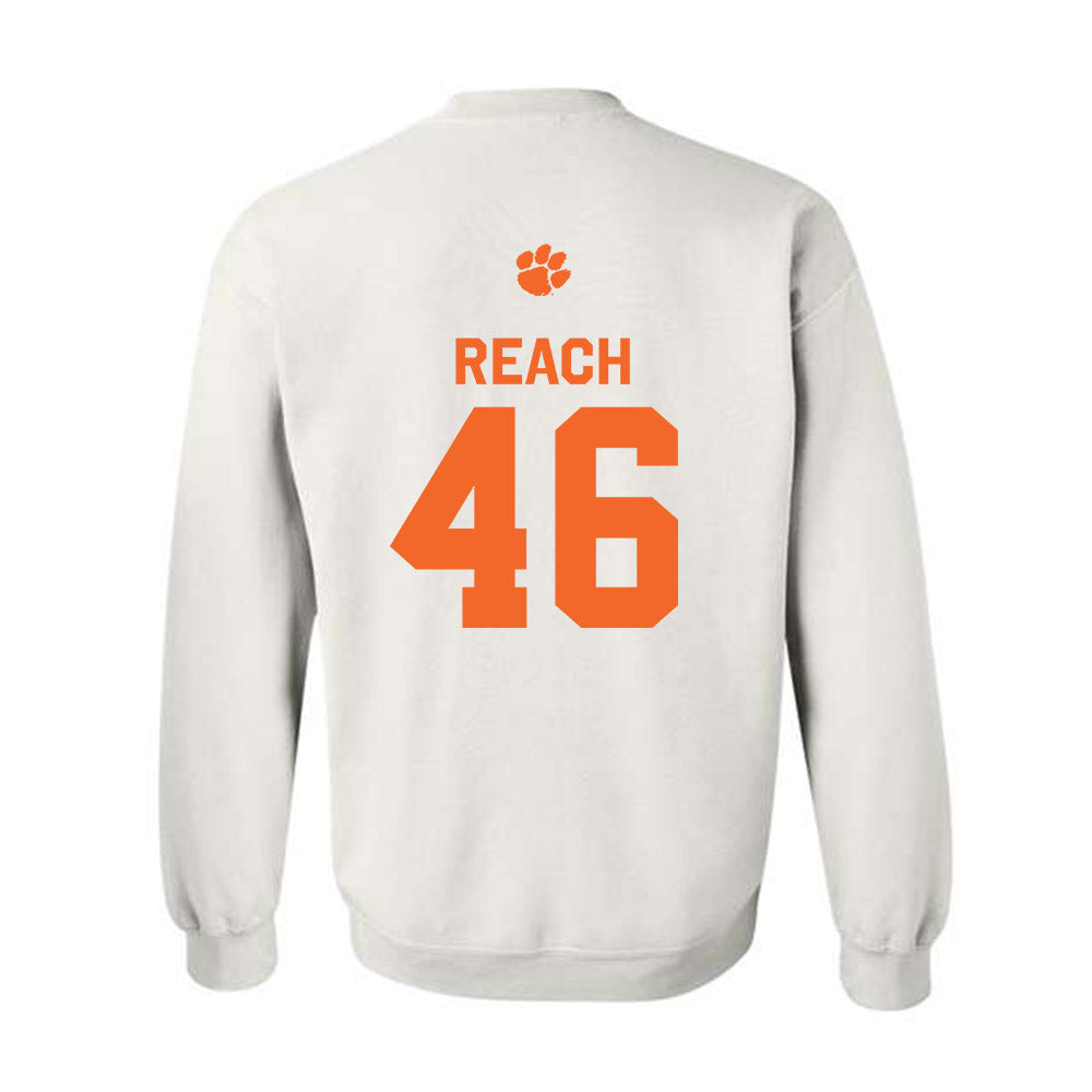 Clemson - NCAA Football : Jackson Reach - Classic Shersey Crewneck Sweatshirt-1