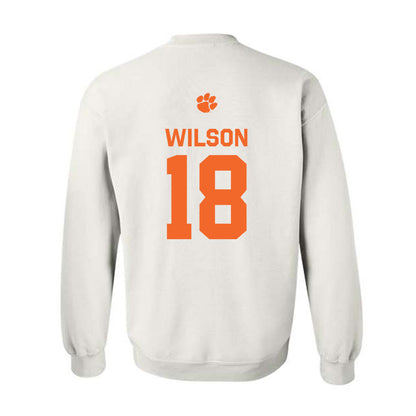Clemson - NCAA Football : Tayveon Wilson - Classic Shersey Crewneck Sweatshirt-1