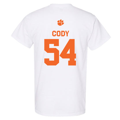 Clemson - NCAA Football : Kam Cody - Classic Shersey T-Shirt-1