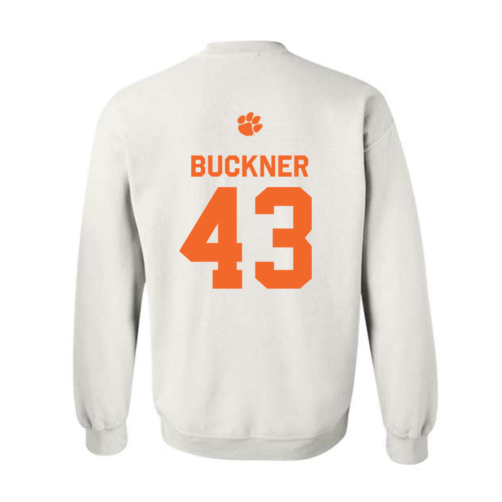 Clemson - NCAA Football : J.R. Buckner - Classic Shersey Crewneck Sweatshirt-1