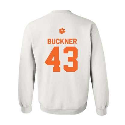 Clemson - NCAA Football : J.R. Buckner - Classic Shersey Crewneck Sweatshirt-1