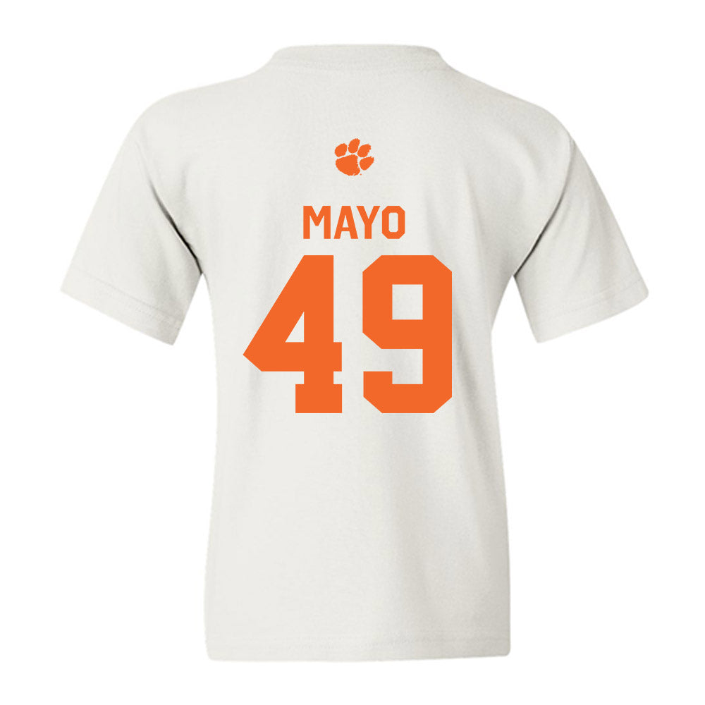 Clemson - NCAA Football : Darien Mayo - Classic Shersey Youth T-Shirt-1