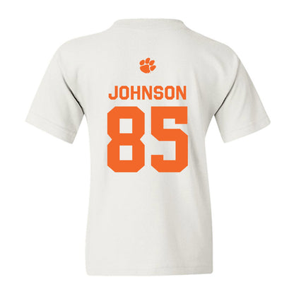 Clemson - NCAA Football : Charlie Johnson - Classic Shersey Youth T-Shirt-1