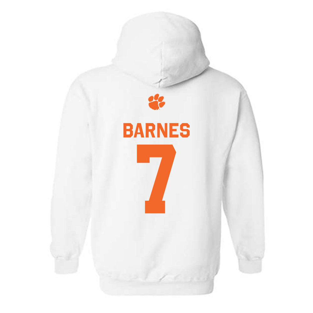 Clemson - NCAA Football : Khalil Barnes - Classic Shersey Hooded Sweatshirt-1