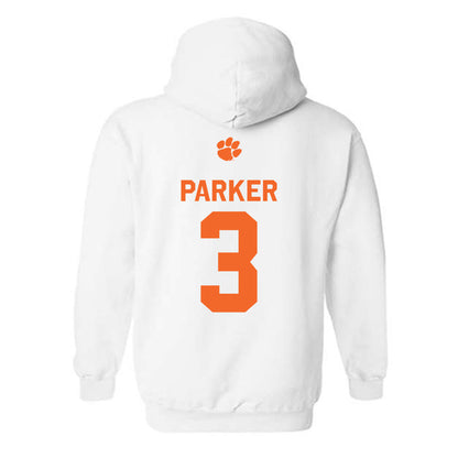 Clemson - NCAA Football : T.J. Parker - Classic Shersey Hooded Sweatshirt-1