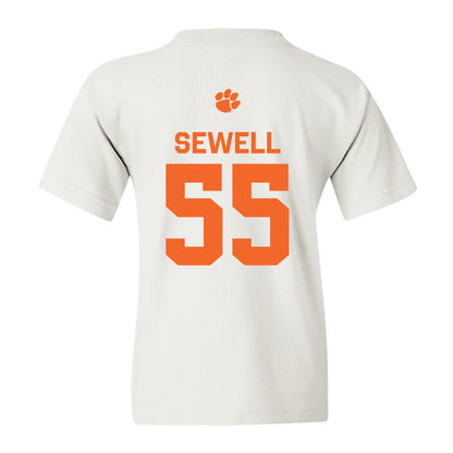 Clemson - NCAA Football : Harris Sewell - Classic Shersey Youth T-Shirt-1