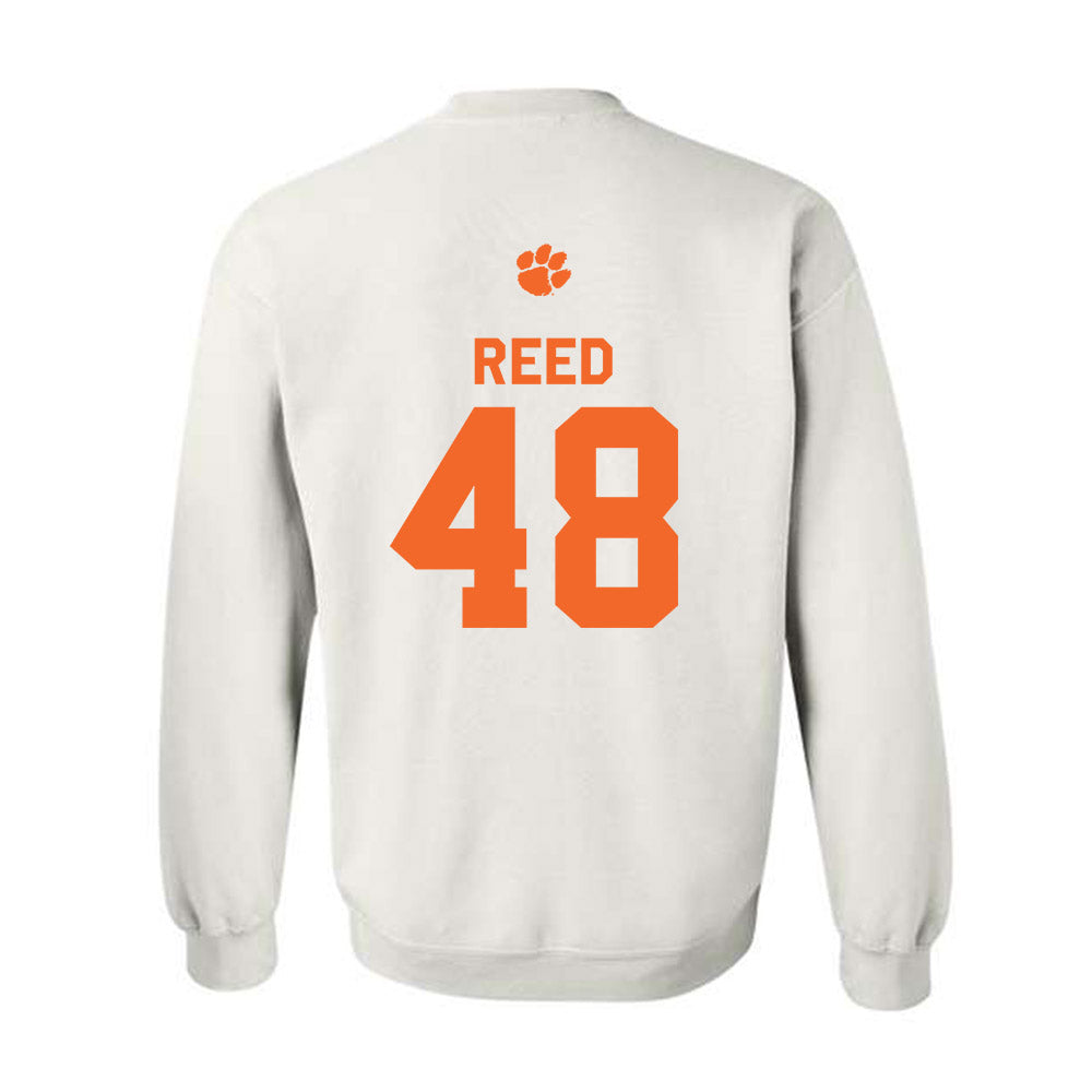 Clemson - NCAA Football : Charlie Reed - Classic Shersey Crewneck Sweatshirt-1