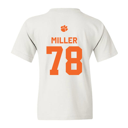 Clemson - NCAA Football : Blake Miller - Classic Shersey Youth T-Shirt-1