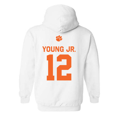 Clemson - NCAA Football : Shavar Young Jr. - Classic Shersey Hooded Sweatshirt-1