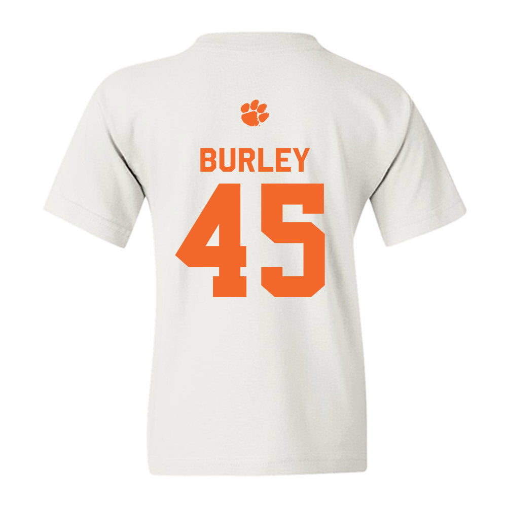 Clemson - NCAA Football : Vic Burley - Classic Shersey Youth T-Shirt-1