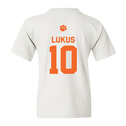 Clemson - NCAA Football : Jeadyn Lukus - Classic Shersey Youth T-Shirt-1