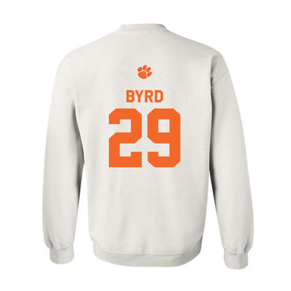 Clemson - NCAA Football : Chase Byrd - Classic Shersey Crewneck Sweatshirt-1