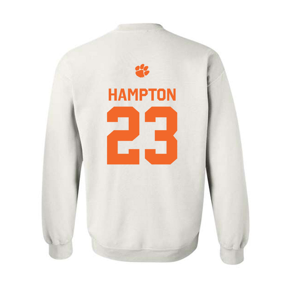 Clemson - NCAA Football : Ashton Hampton - Classic Shersey Crewneck Sweatshirt-1