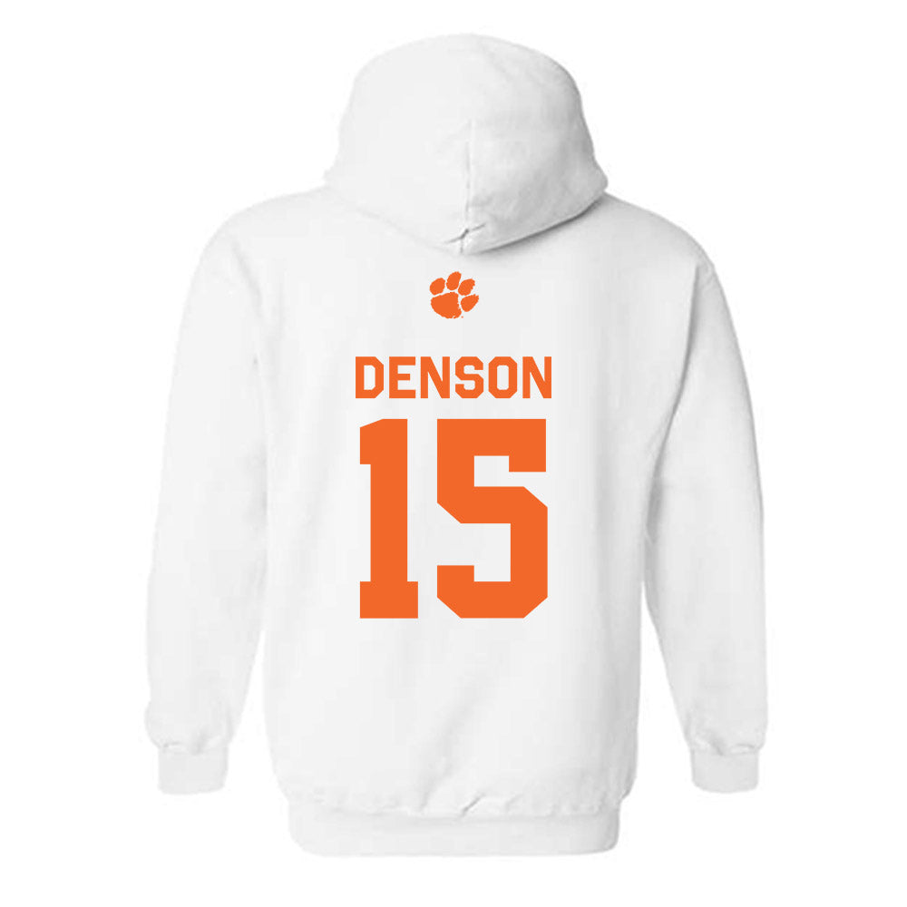 Clemson - NCAA Football : Chris Denson - Classic Shersey Hooded Sweatshirt-1