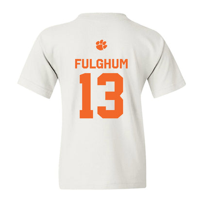 Clemson - NCAA Football : Parker Fulghum - Classic Shersey Youth T-Shirt-1