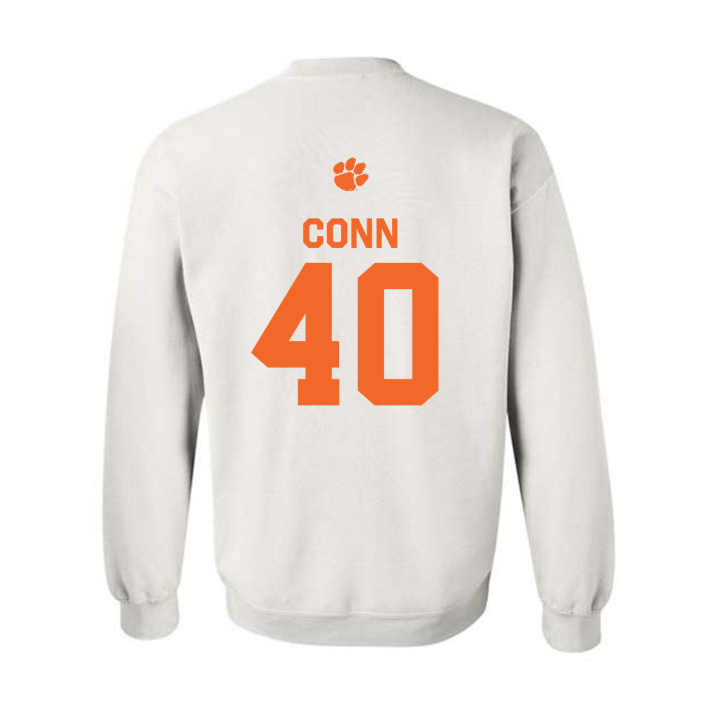 Clemson - NCAA Football : Brodey Conn - Classic Shersey Crewneck Sweatshirt-1