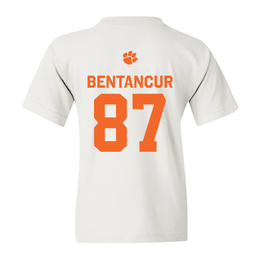 Clemson - NCAA Football : Christian Bentancur - Classic Shersey Youth T-Shirt-1