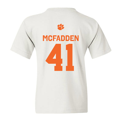 Clemson - NCAA Football : Connor McFadden - Classic Shersey Youth T-Shirt-1