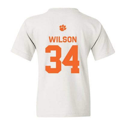 Clemson - NCAA Football : Max Wilson - Classic Shersey Youth T-Shirt-1