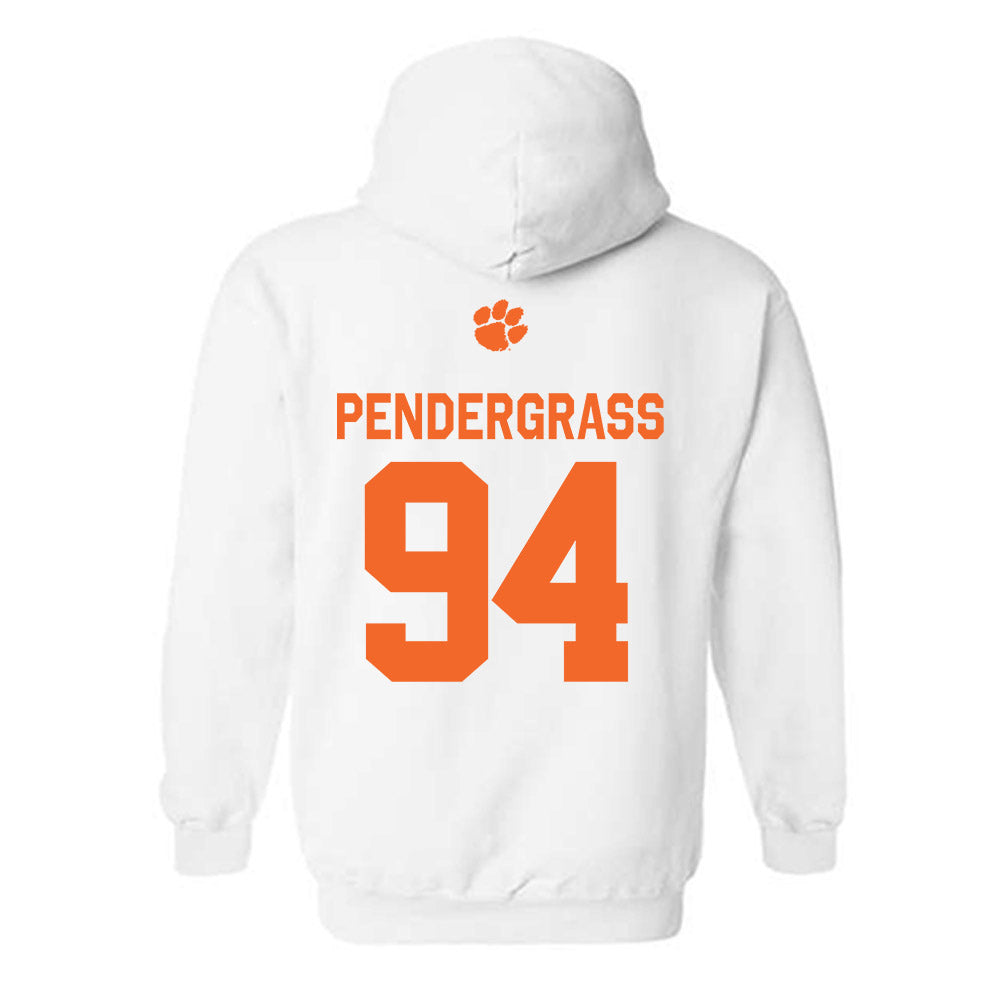 Clemson - NCAA Football : Chapman Pendergrass - Classic Shersey Hooded Sweatshirt-1