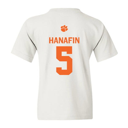 Clemson - NCAA Football : Ronan Hanafin - Classic Shersey Youth T-Shirt-1