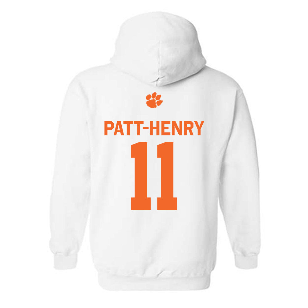 Clemson - NCAA Football : Olsen Patt-Henry - Classic Shersey Hooded Sweatshirt-1