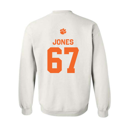 Clemson - NCAA Football : Carlito Jones - Classic Shersey Crewneck Sweatshirt-1
