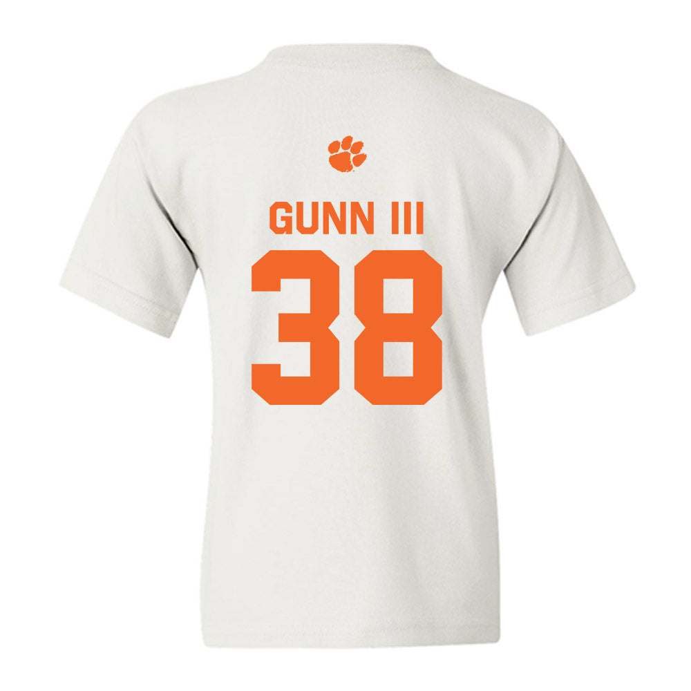 Clemson - NCAA Football : Robert Gunn III - Classic Shersey Youth T-Shirt-1