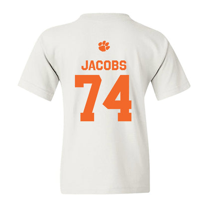Clemson - NCAA Football : Brayden Jacobs - Classic Shersey Youth T-Shirt-1