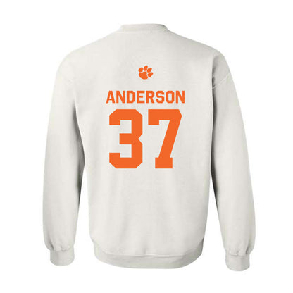 Clemson - NCAA Football : Logan Anderson - Classic Shersey Crewneck Sweatshirt-1