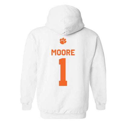 Clemson - NCAA Football : T.J. Moore - Classic Shersey Hooded Sweatshirt-1