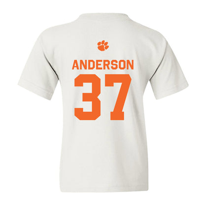Clemson - NCAA Football : Logan Anderson - Classic Shersey Youth T-Shirt-1