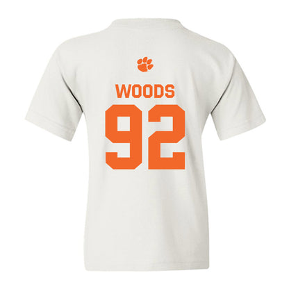 Clemson - NCAA Football : Devarrick Woods - Classic Shersey Youth T-Shirt-1