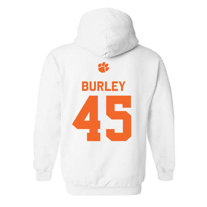 Clemson - NCAA Football : Vic Burley - Classic Shersey Hooded Sweatshirt-1