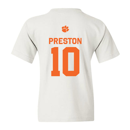 Clemson - NCAA Football : juju preston - Classic Shersey Youth T-Shirt-1