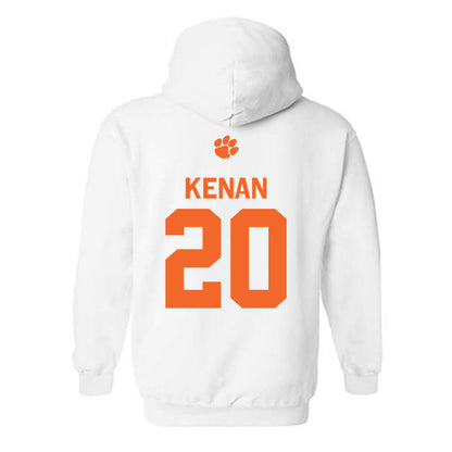 Clemson - NCAA Football : Jakarrion Kenan - Classic Shersey Hooded Sweatshirt-1