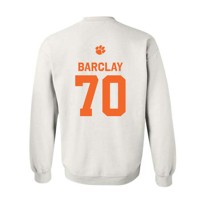 Clemson - NCAA Football : Chancellor Barclay - Classic Shersey Crewneck Sweatshirt-1