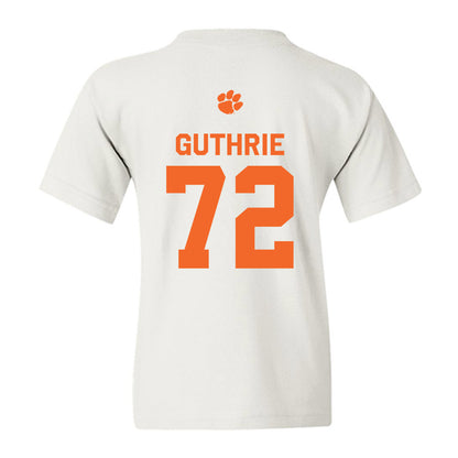Clemson - NCAA Football : Adam Guthrie - Classic Shersey Youth T-Shirt-1