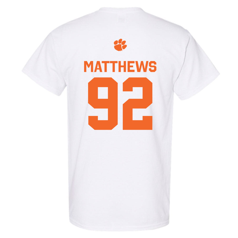 Clemson - NCAA Football : Levi Matthews - Classic Shersey T-Shirt-1