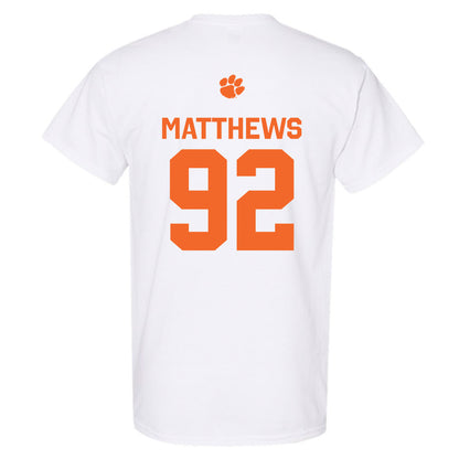Clemson - NCAA Football : Levi Matthews - Classic Shersey T-Shirt-1