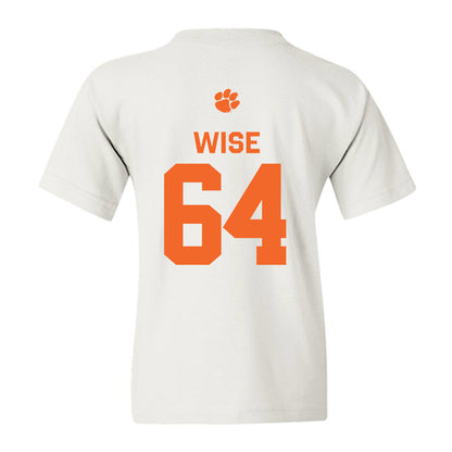Clemson - NCAA Football : Grant Wise - Classic Shersey Youth T-Shirt-1