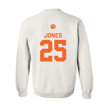 Clemson - NCAA Football : Ricardo Jones - Classic Shersey Crewneck Sweatshirt-1