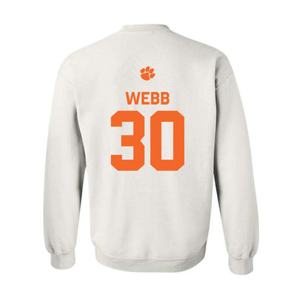 Clemson - NCAA Football : Kylen Webb - Classic Shersey Crewneck Sweatshirt-1