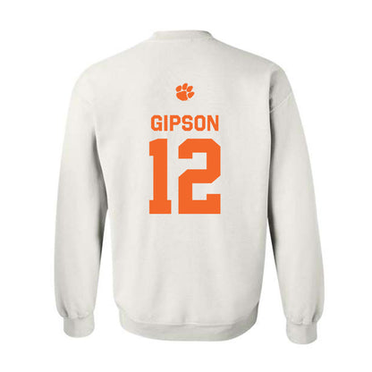 Clemson - NCAA Football : Corian Gipson - Classic Shersey Crewneck Sweatshirt-1