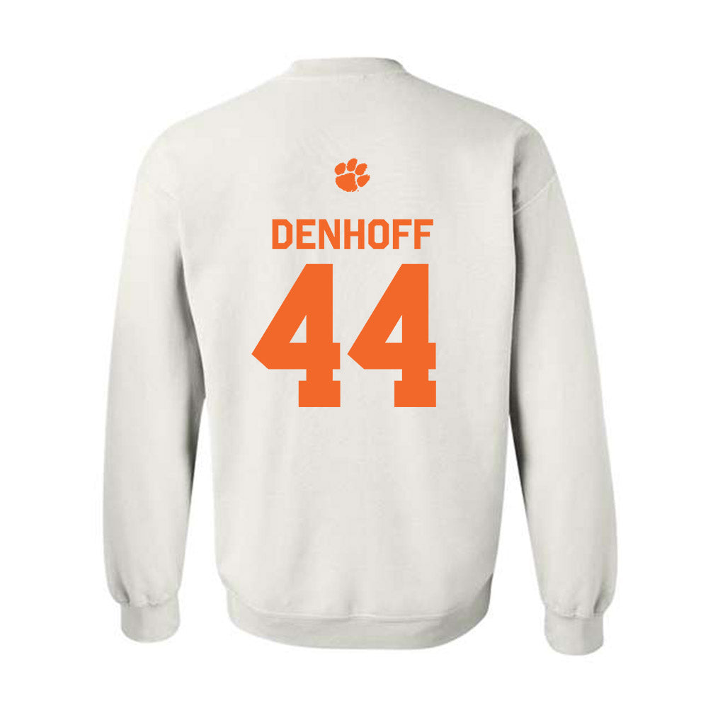 Clemson - NCAA Football : Cade Denhoff - Classic Shersey Crewneck Sweatshirt-1